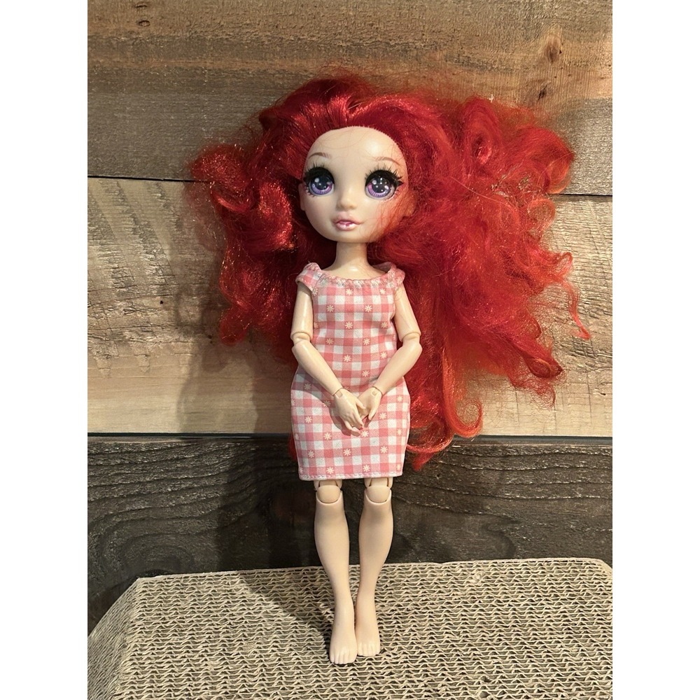 MGA Rainbow High Ruby Anderson Doll Series 1 Red Hair Not Complete‎